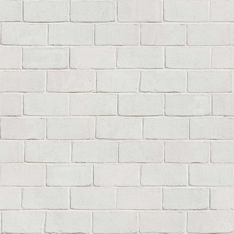 Papel de Parede Tijolinho Moderno Cor de Areia - 1,50x0,50m