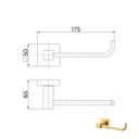 Ver imagem 4 de KIT LAVABO OURO ESCOVADO - 3 PEÇAS - Dourado