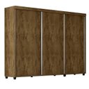 Ver imagem 4 de Guarda-Roupa Casal 3 Portas de Correr Londres Móveis Bechara