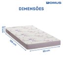 Ver mais imagens de Colchão Physical Resistente Solteiro (12x88x188) - Ortobom