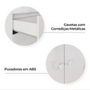 Ver imagem 7 de Comoda Infantil 4 Gavetas 65 Cm Labirinto Branco Henn