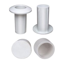 Kit 5 Chumbador Canopla e 5 Borracha para Escada de Piscina - 1 Kit 5 Chumbador Canopla e 5 Borracha para Escada de Piscina - 1