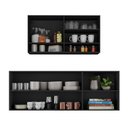 Ver imagem 5 de Kit Armário Cozinha Aéreo 105cm com Aéreo 150cm Veneza Multimóveis Mp2291