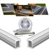 Perfil Led Embutir 28x11mm Ip65 2m Solo Garagem Externo Iluminação Durável para Pisos e Fachadas - 1