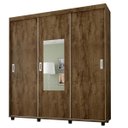 Ver imagem 4 de Guarda-Roupa Casal com Espelho 3 Portas de Correr Valença Móveis Bechara