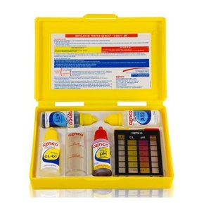Estojo Teste 3 Em 1 Para Ph, Cloro E Alcalinidade - Genco