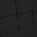 Ver imagem 4 de Cabeceira King 1,95m Nina Suede Preto - Pallazio