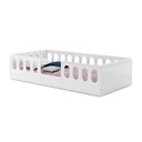 Ver imagem 4 de Cama Juvenil Lara Solteiro com Nichos e Escadinha Branco - Baby Mobília