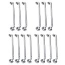 Ver imagem 1 de Alça de Apoio Inox Barra 40cm Kit 14 Unidades Segurança Idoso Cadeirante Deficiente Banheiro Box Cor