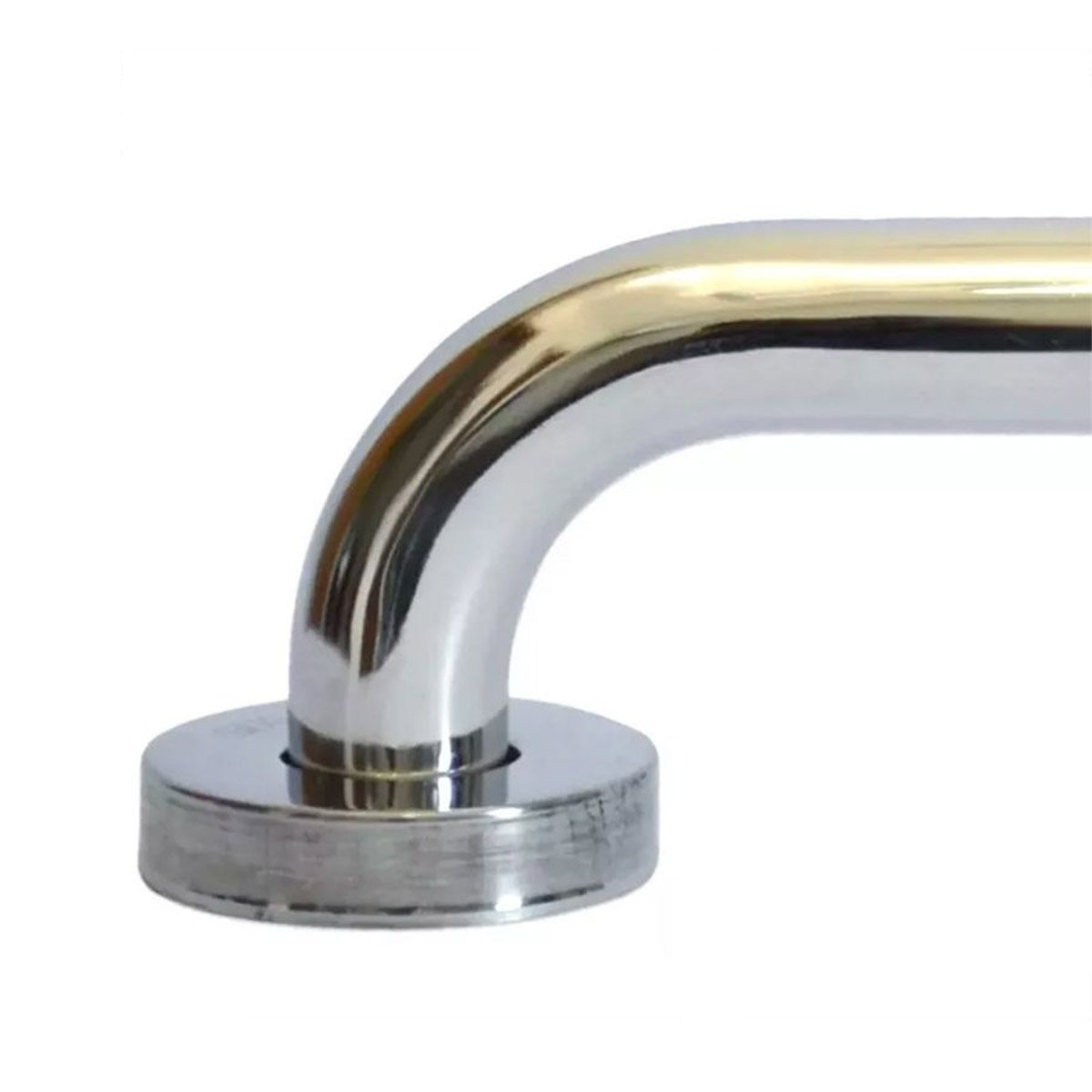 Alça de Apoio Inox Barra 40cm Kit 14 Unidades Segurança Idoso Cadeirante Deficiente Banheiro Box Cor - 8