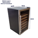 Ver imagem 3 de Adega Climatizada Premium 51 Garrafas:110V