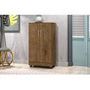 Ver imagem 1 de Armário Smart Organizador Multiuso 2 Portas com 3 Prateleiras Internas:jequitiba