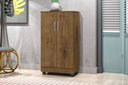 Ver imagem 1 de Armário Smart Organizador Multiuso 2 Portas com 3 Prateleiras Internas:jequitiba