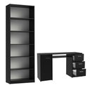 Ver imagem 6 de Escrivaninha Madesa Alaska + Estante Livreiro 6908 - Preto