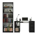 Ver imagem 5 de Escrivaninha Madesa Alaska + Estante Livreiro 6908 - Preto