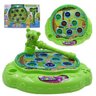 Jogo Bate Martelo Eletronico Som e Luz Hamster Crianca Brinquedo infantil (SD17510) - Verde - 1
