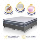 Ver imagem 5 de Cama Box Cairo Molas Ensacadas Queen 158x198 King House
