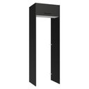 Ver imagem 1 de Porta-geladeira 73 Cm 1 Porta Basculante Preto/branco/preto Agata Madesa