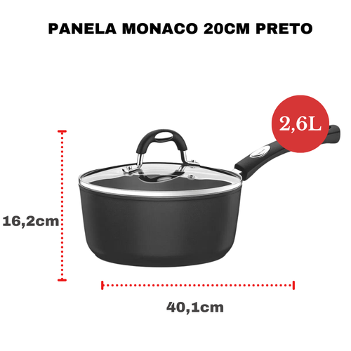 Jogo de Panelas Antiaderente Tramontina Cooktop Fogão Indução