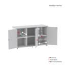 Ver imagem 7 de Armário para Escritório 3 Portas Credenza