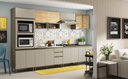 Ver imagem 1 de Cozinha Modulada Conect com 7 Peças Duna/cristal - Henn