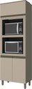 Ver imagem 2 de Cozinha Modulada Conect com 7 Peças Duna/cristal - Henn
