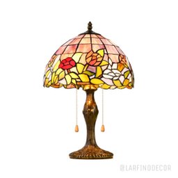 Abajur Tiffany Lar Fino Decor - 2
