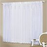 Cortina para Varão Simples 2,00M x 1,80M Cristal Branco - Vilela - 1