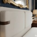 Ver imagem 2 de Cama Casal Estofada com Cabeceira Painel Duplo e Design Sofisticado