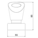 Ver imagem 2 de Acabamento para Registro de Pressão Ou Gaveta Angra 1/2, 3/4 e 1