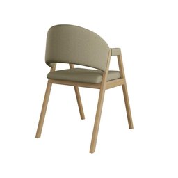 Kit 4 Cadeiras para Mesa de Jantar Moderna Linho - Balaqui Cor:bege - 7