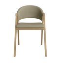 Ver imagem 5 de Kit 4 Cadeiras para Mesa de Jantar Moderna Linho - Balaqui Cor:bege