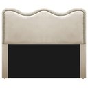 Ver imagem 6 de Cabeceira Casal Bari P02 140 cm Para Cama Box Bege