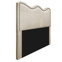 Ver imagem 1 de Cabeceira Casal Bari P02 140 cm Para Cama Box Bege