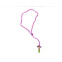 Ver imagem 1 de Terço Rosa Infantil Jesus na Cruz Menininha Rezando Criança