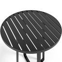 Ver imagem 5 de Mesa Bistrô Alta Decorativa Para Área Gourmet Bar Alumínio 105 cm Maya D04 Preto - Lyam Decor