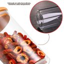 Ver mais imagens de Kit Com 4 Potes Herméticos de Vidro 800ml, 1100ml, 1650ml e 2000ml