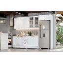Ver imagem 7 de Cozinha Modulada 285cm com Vidro e Fechamento de Geladeira 10 Portas 3 Gavetas Americana Henn - Bran