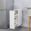 Ver imagem 5 de Balcão Planejado Suspenso Porta Tempero 20cm sem Tampo Ipanema CabeCasa MadeiraOriginals Branco