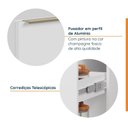 Ver imagem 6 de Balcão Planejado Suspenso Porta Tempero 20cm sem Tampo Ipanema CabeCasa MadeiraOriginals Branco