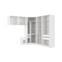 Ver imagem 4 de Quarto Modular Kappesberg Adapt Branco 6 Peças 260cm X 256cm