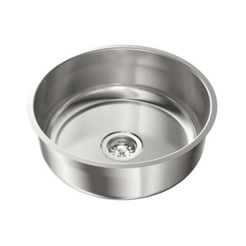 Cuba Inox Redonda 370x370mm Prof. 170mm -Alto Brilho