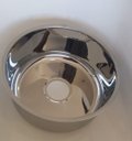 Ver imagem 3 de Cuba Inox Redonda 370x370mm Prof. 170mm -Alto Brilho