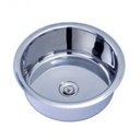 Ver imagem 1 de Cuba Inox 304 Redonda Embutir 20x10cm para Banheiros e Lavabos