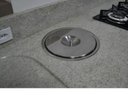 Ver imagem 2 de Lixeira Pia Cozinha Embutir No Granito Em Inox 5lts 20X23 CM