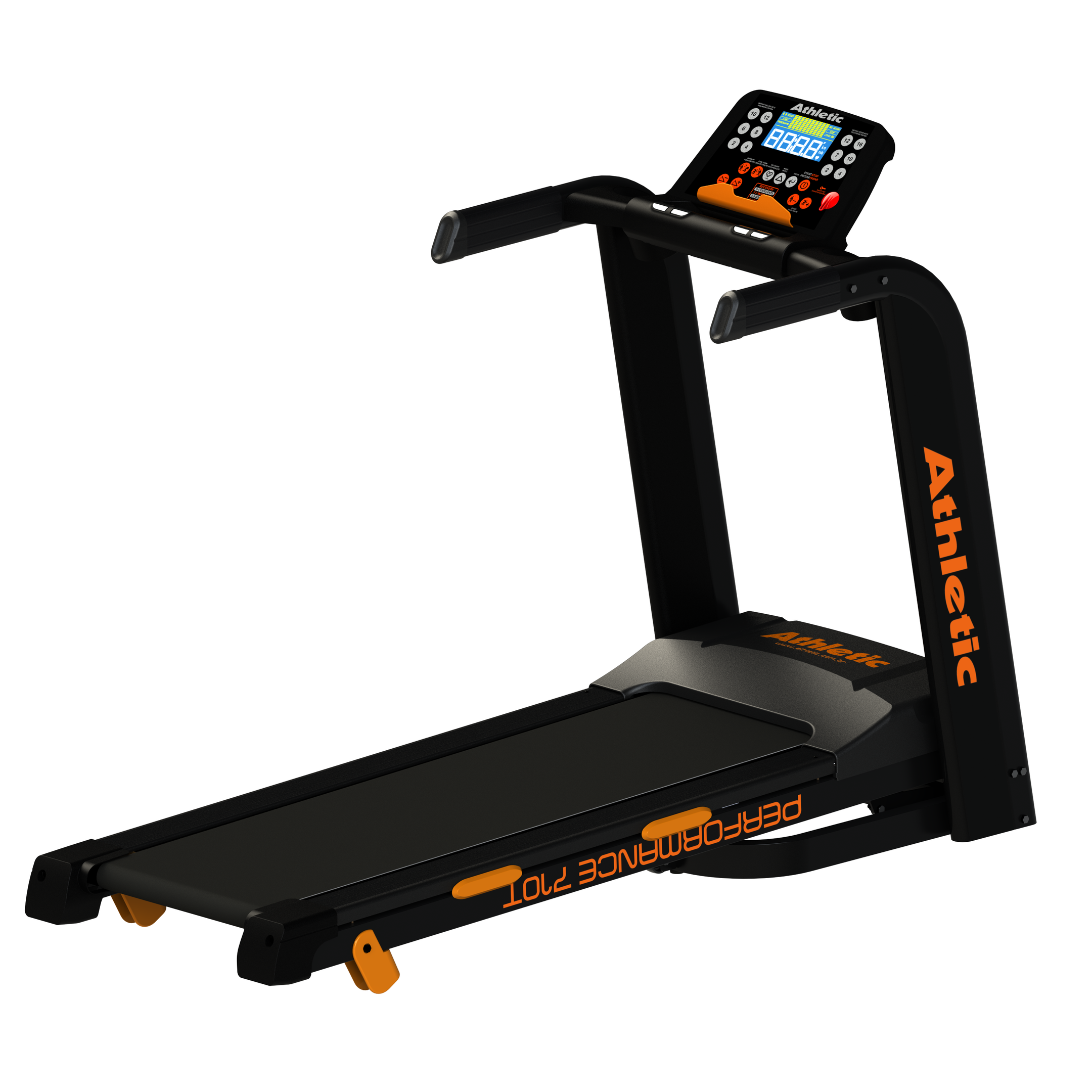 Esteira Elétrica Athletic Performance 710t 16km/h Suporta 130kg:220v - 6