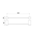 Ver imagem 4 de Porta Toalha Linear Atria 501