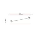 Ver imagem 3 de Porta Toalha Linear Atria 501 Cromado Meber Metais