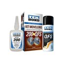 Ver imagem 3 de 05 Kit Moveleiro Adesivo Instantâneo 200 + Acelerador Qfs Tekbond 01 Unidade