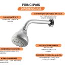 Ver imagem 5 de Chuveiro de Parede Ômega 10 anos de Garantia